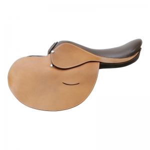Selle en cuir basique avec un arçon plein en...