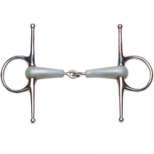 Ce mors à aiguilles Flexi a une branche en inox et un...